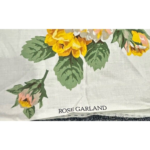 VTG Rose Fever Wearable Art Appliques Cranston Fabric Panel for Sweatshirts - Picture 4 of 14